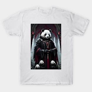 Beautiful gothic panda T-Shirt